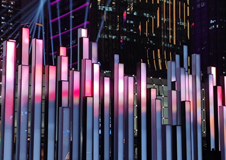 MILE米乐创意屏之罗湖钢琴屏项目