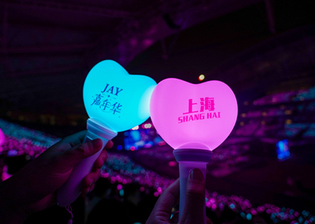 MILE米乐LED屏和荧光棒闪耀周杰伦上海演唱会（第三场）