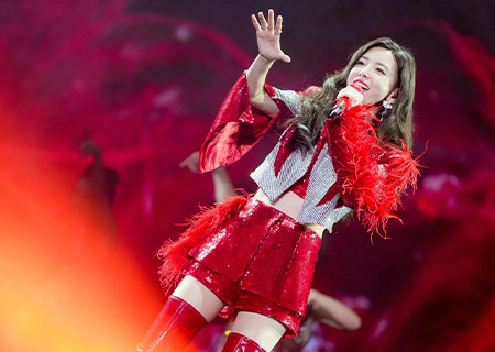 于文文无锡演唱会,MILE米乐舞台LED透明屏闪耀全场