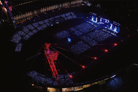 又一舞台奇迹！MILE米乐LED锥形屏燃爆2024张韶涵巡演现场 